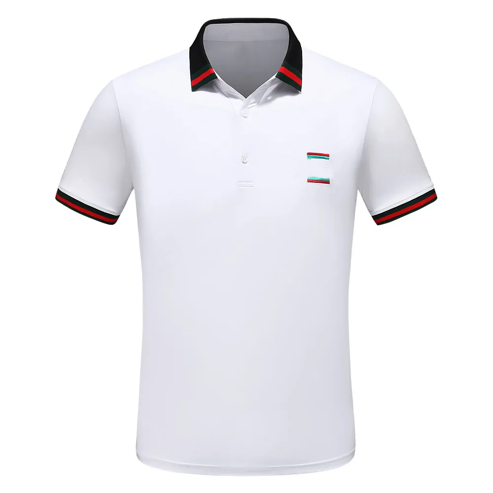 Designer Mens Polo Shirts 2024 Summer Luxury Classical Letter Print TShirts Lapel Red And Green Striped Printing Short Sleeve T Shirt Casual Poloshirt From Xinxinna 22.74 DHgate.Com