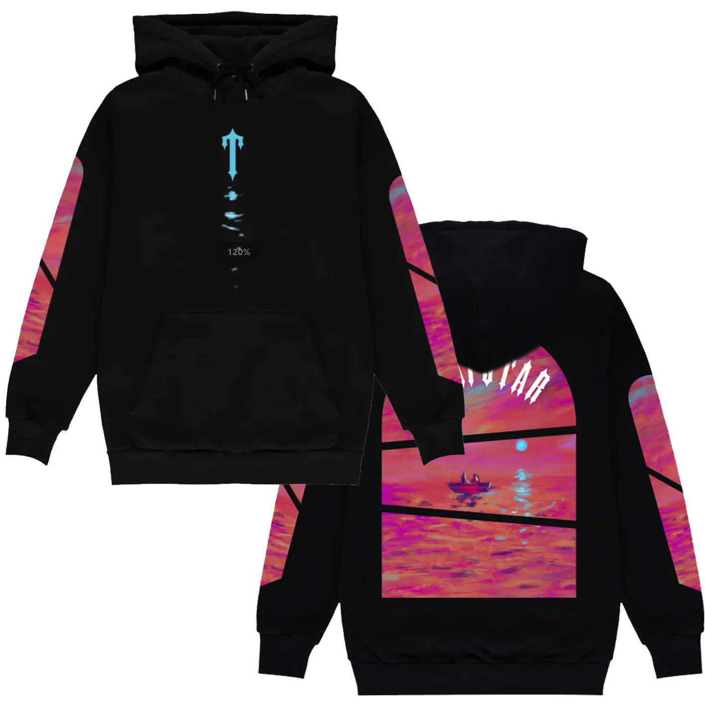 Off white cheap sunset hoodie