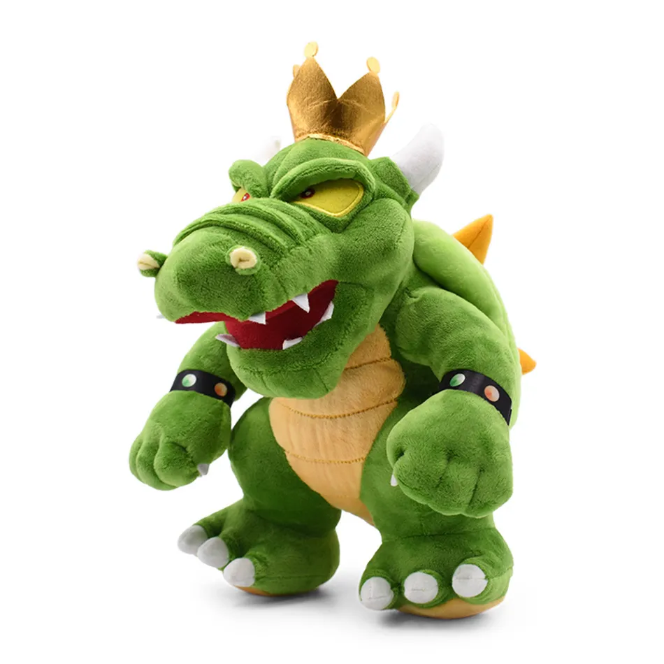 Wholesale Mary Series King Bowser Green Devil Bowser Fire Dragon Plush toy children's game Playmate