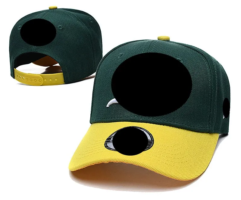 Baseball cap high-end 2023 Oakland''athletics''unisex mode bomull boll mössa baseball cap snapback hatt för män kvinnor sol hat ben '' broderi vårmössa grossist