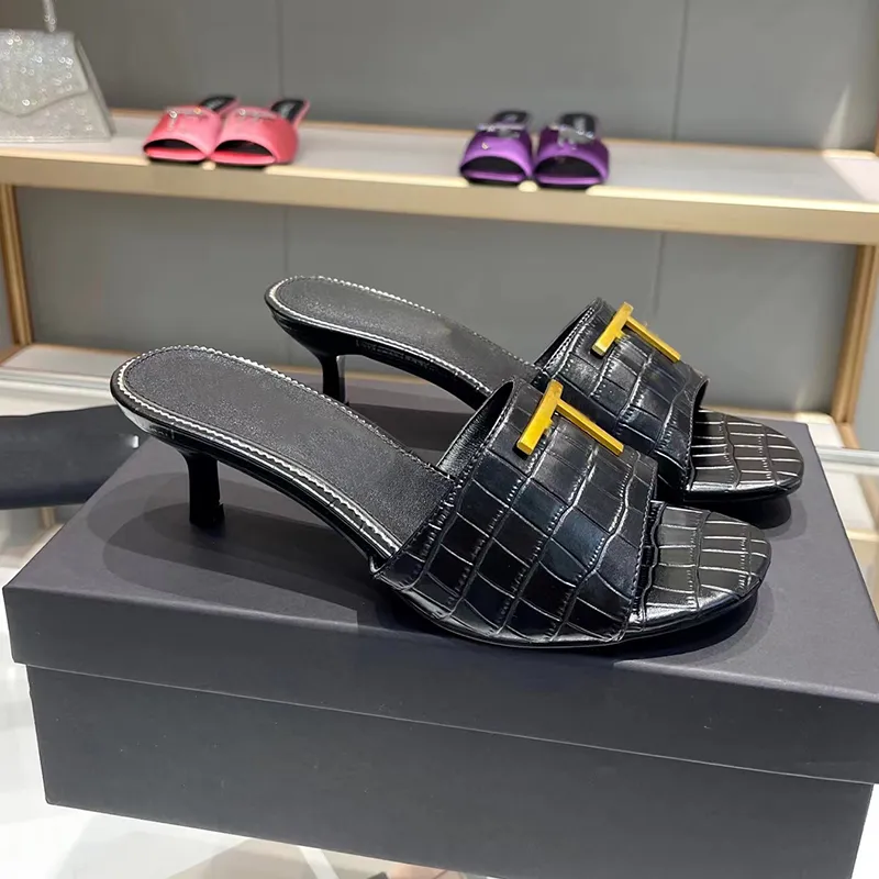 designer sandal for women platform sandals heels slides luxury shoes fashion party genuine leather sizi 11
