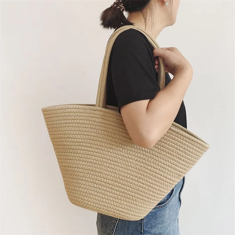Large Capacity Cotton Rope Woven Straw Beach Bag Primark With Big Bow Fashionable Trendy Design For Cross Border Wholesale From Top Manufacturers From Luxuryhandbags555 21.32 DHgate.Com