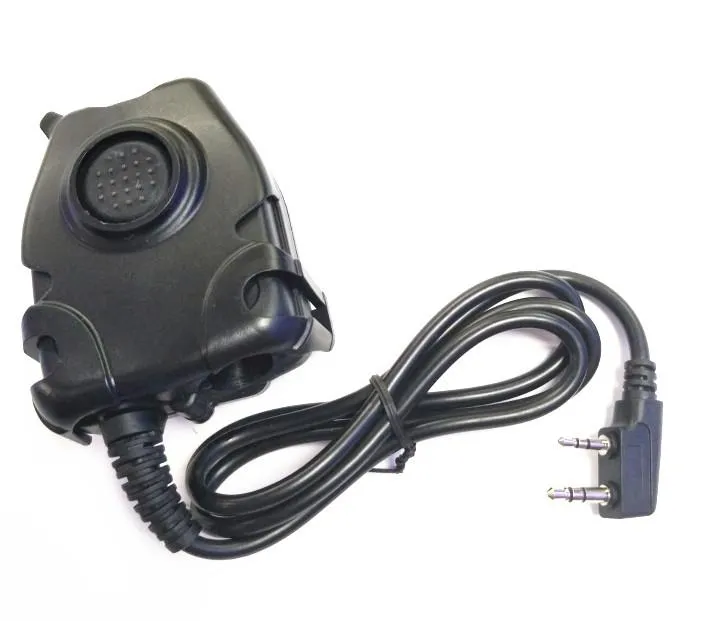 Talkie-walkie PCable pour K Plug Z tactique Comtac H50 MSA SORDIN H60 HD01 HD02 HD03 casque de réduction de bruit