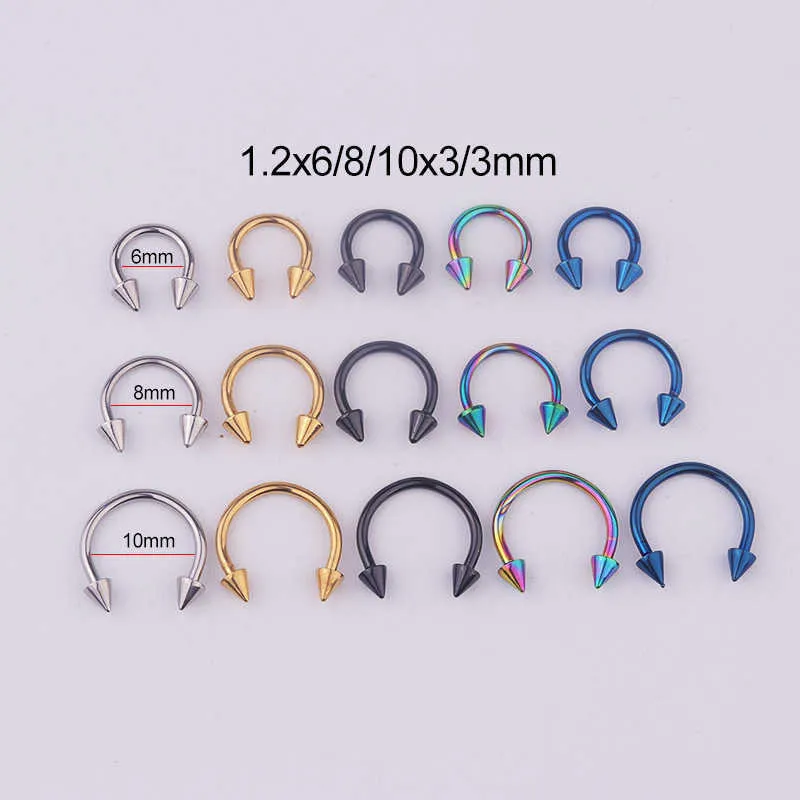 6mm horseshoe ring cheap