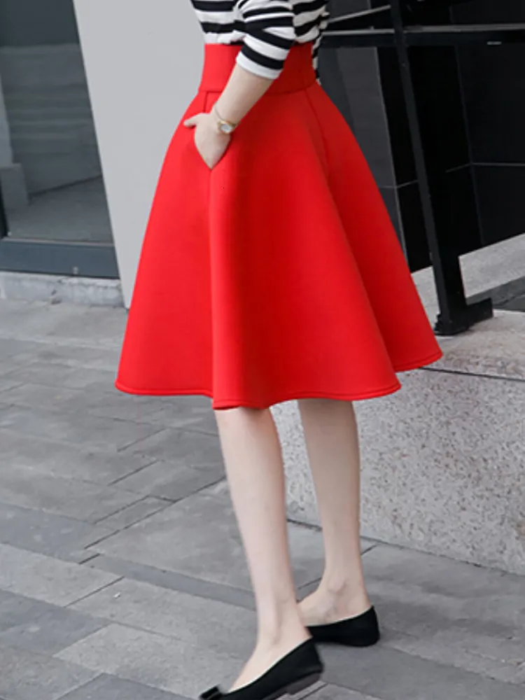 High waisted pleated skirt 6xl on sale