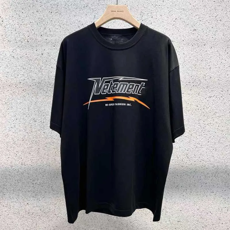 T-shirt da uomo RXD5 T-shirt Vetements in tessuto spesso di buona qualità 1 Vtm Camicie Vetements Tees Abbigliamento Nuovo arrivo 2023 G230314