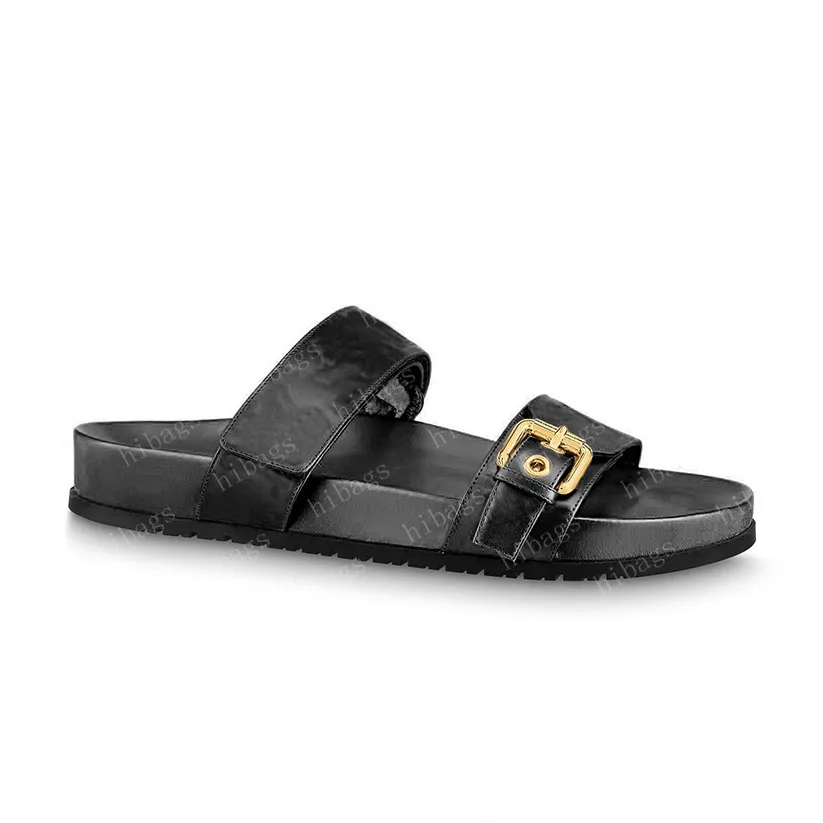 White designer best sale sandals flat
