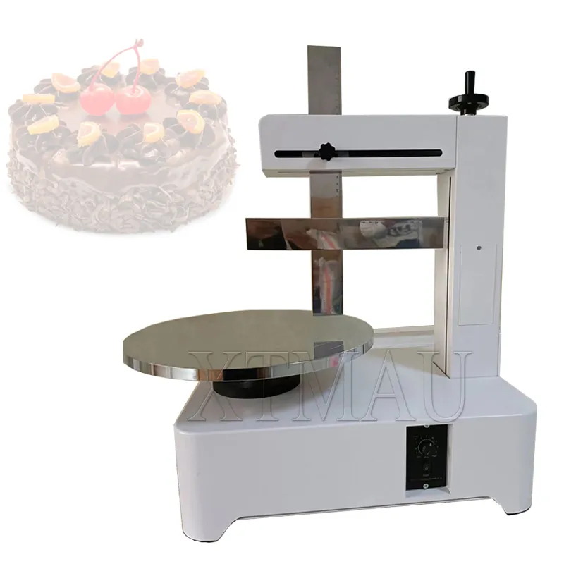 Bread Cake Cream Spreading Electric Coating Filling Machine Automatic Cream Decoration Spreader Smoothing Machine