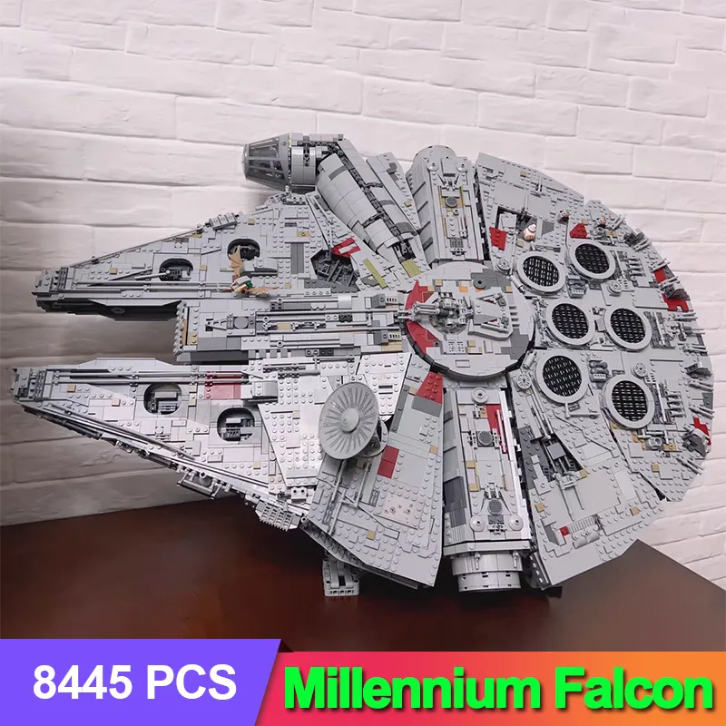 Blocs Millennium Ship Falcon Building Star Destroyer Compatible 75192 05132 cadeaux d'anniversaire 230506