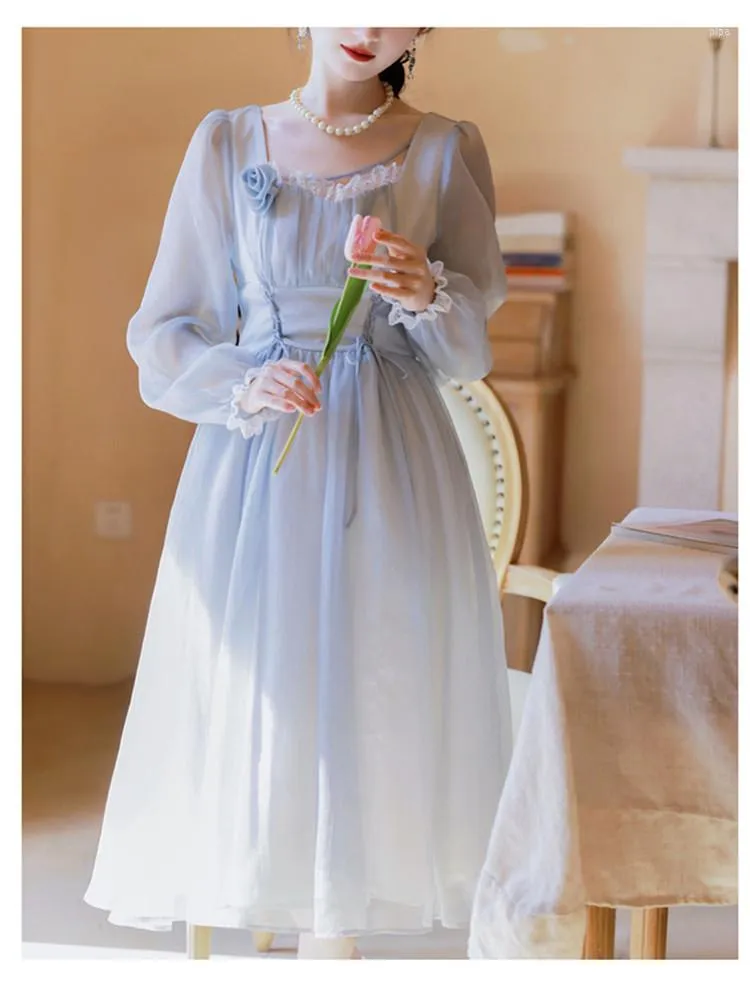Ladies pale new arrivals blue dress