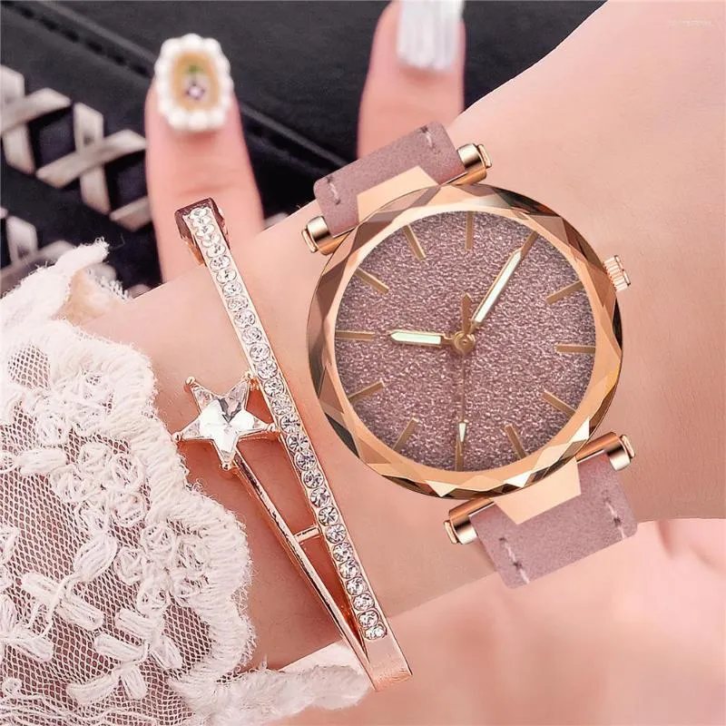 Wristwatches Montre Femme Brands Women Watches Luxury Girls Leather Clock Gift Woman Fashion Wristwatch 2023 Casual Watch Fo Women S From 10 63 DHgate