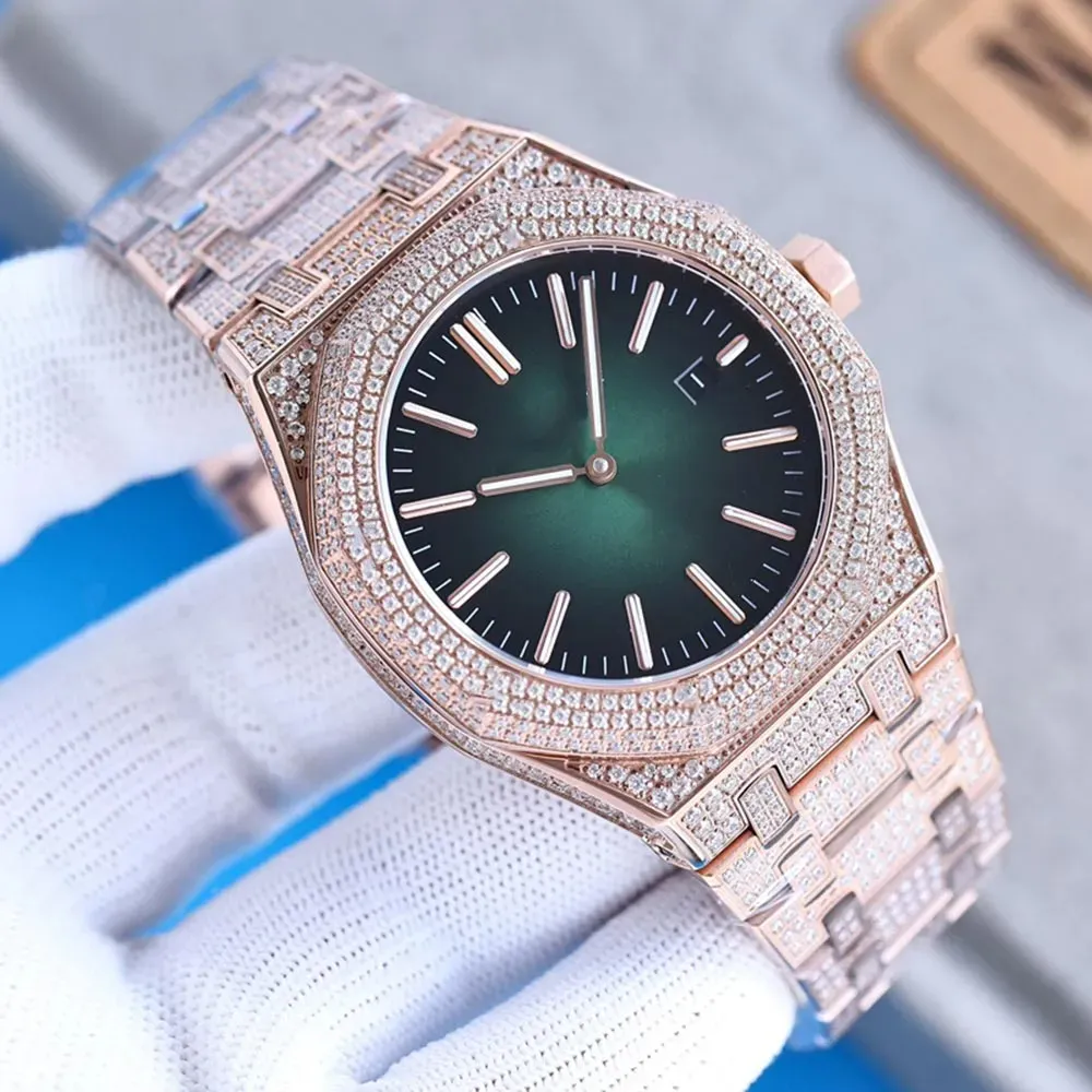 Audemar AP Orologio Di Lusso Completo Con Diamanti Fatti A Mano