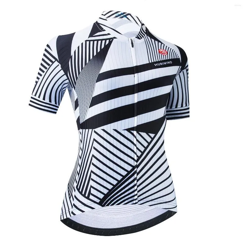 Racing Jackets 2023 Pro Team Aero Cycling Jersey Women Short Sleeve Breathable Race Fit MTB Bike Shirt Lightweight Road Bicycle Sportswear