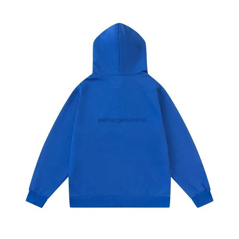 Designer Clothing Mens Sweatshirts Hoodie Trapstar Blue Tiger Head