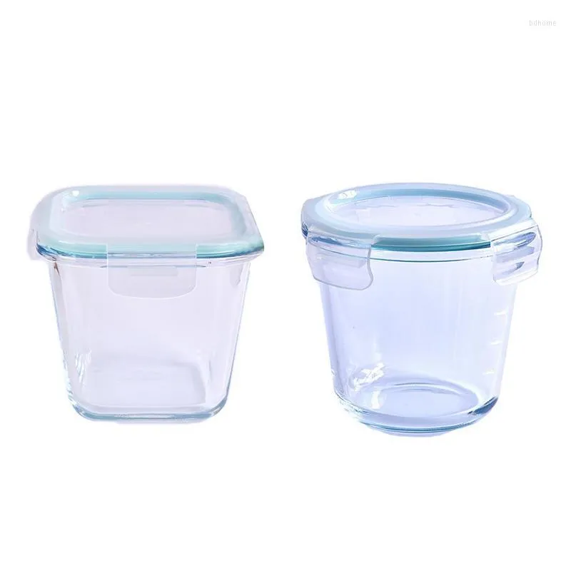 Bowls Glass Heat Resistant Microwave Container Suitable For Soup Pasta Cupcakes Kitchen Organizer Accessories