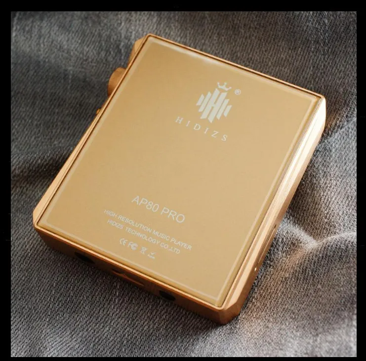 Hidizs AP80 Pro Music Player - Rose Gold Stainless Steel Hidizs AP80 Pro Music Player - Rose Gold Stainless Steel