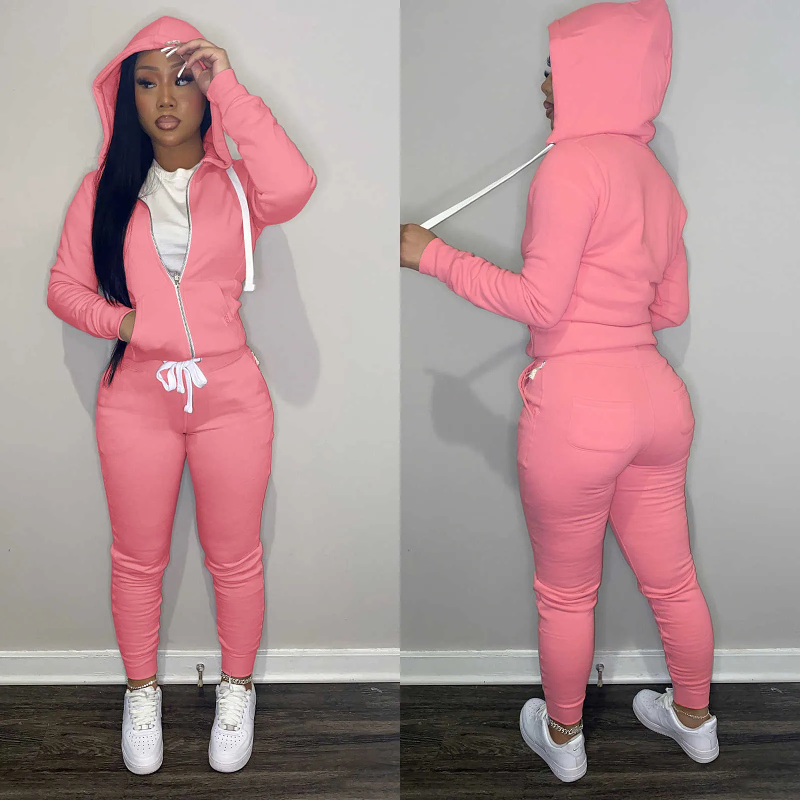 Tracksuit hoodie women's hotsell