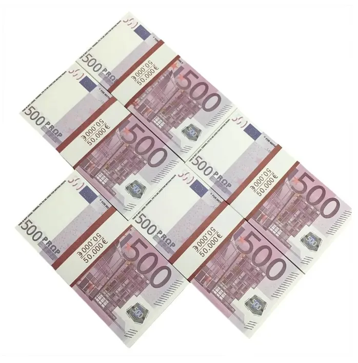 Wholesales Prop Money copy 10 20 50 100 200 500 Party fake money notes faux  billet euro play Collection Gifts 100PCS/Pack