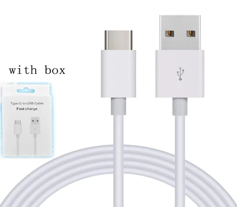 TypeC Huawei quickcharge Câbles de téléphone portable pour Apple iphone 11 Android Câble de charge USB 3ft 6ft Cordons de charge Data4403771