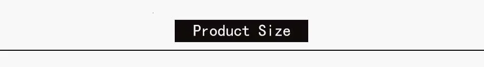 PRODUCT SIZE