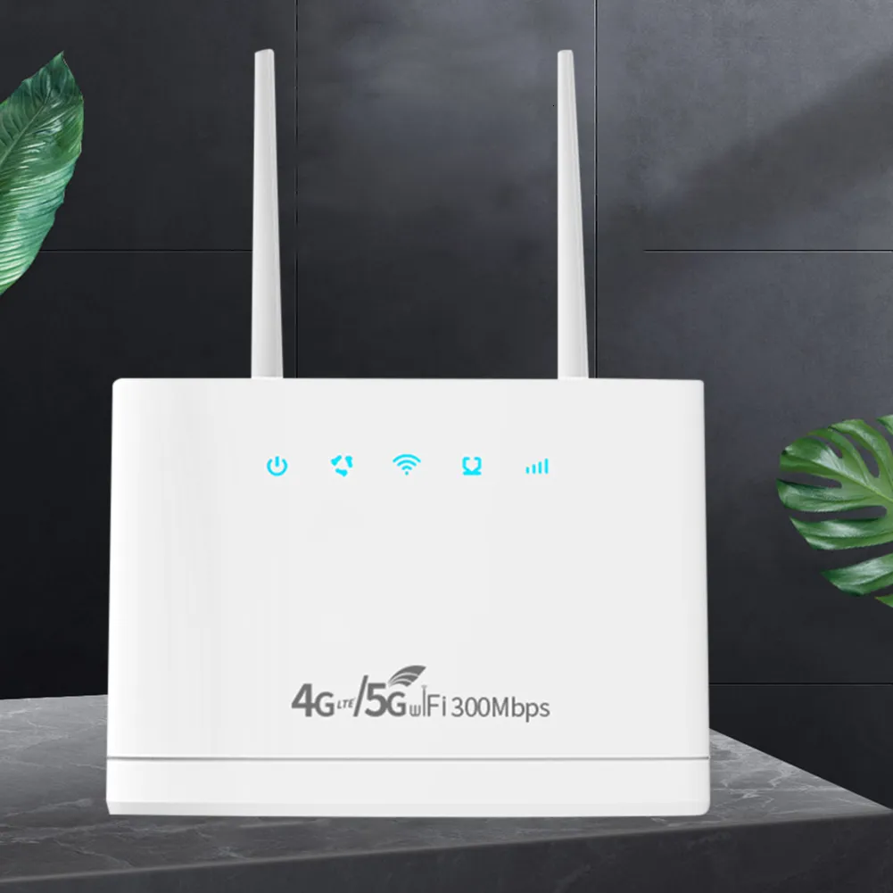 Routers R311 Pro 4G WiFi Wireless Router Externe antennes 4G Router Wireless Modem met Sim Card Slot Internetverbinding brede dekking 230506