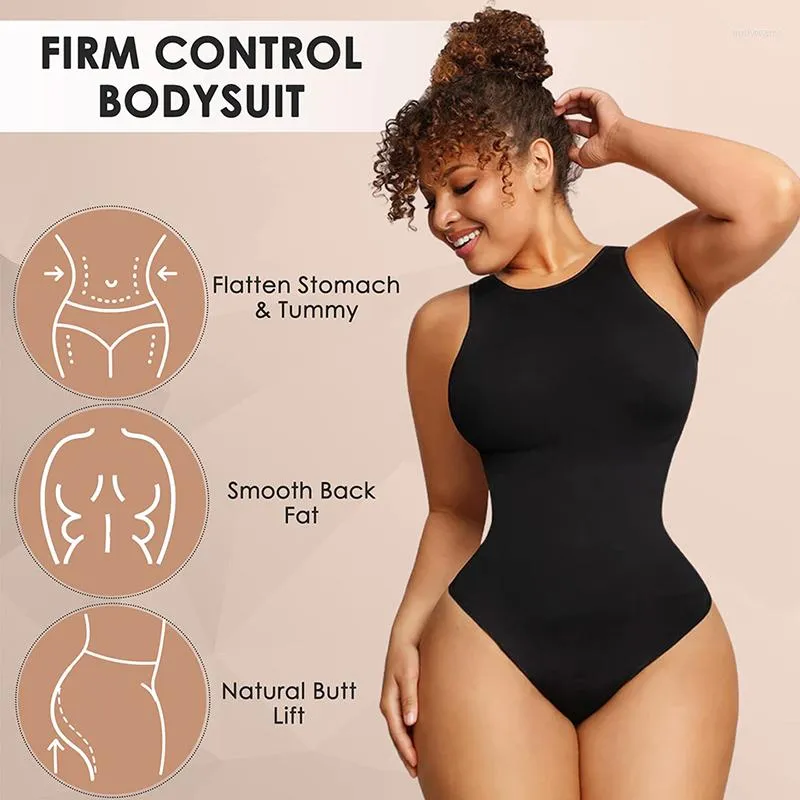 Womens Shapers Body Hugging Bodysuit For Women Sleeveless Tummy Control  Shapewear Seamless Full Body Shaper Thong Sexy Classic Tank Top From 13,29  €