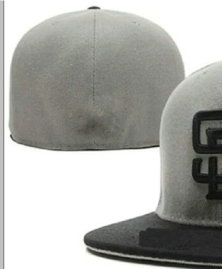 Gereed voorraad Groothandel Hoogwaardige heren San Diego Sport Team Past Caps Flat Brim on Field Hats Volledig gesloten ontwerp Maat 7- Grootte 8 Gebracht honkbal Gorra Casquette A3