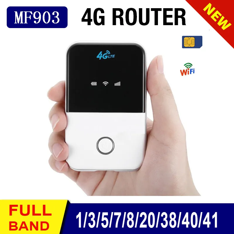 Routeur Wifi 4G Modem Routeur de Carte SIM MIFI Pocket Hotspot