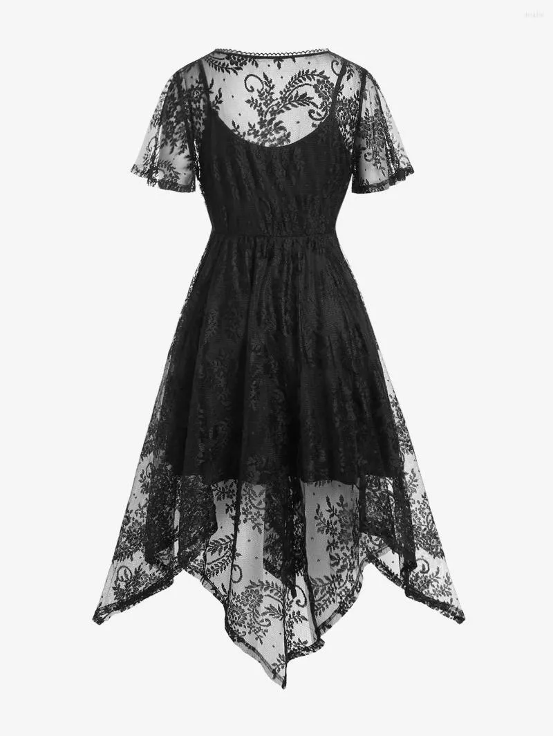 Rosegal black dress sale
