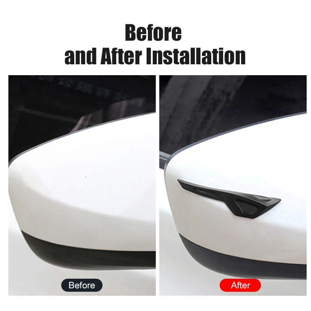 Car Bumper Protector Stickers Universal Rubber Bumper Guards With