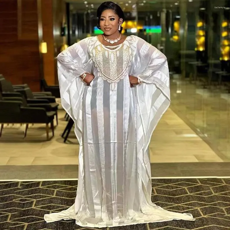 Gold and white african dress store