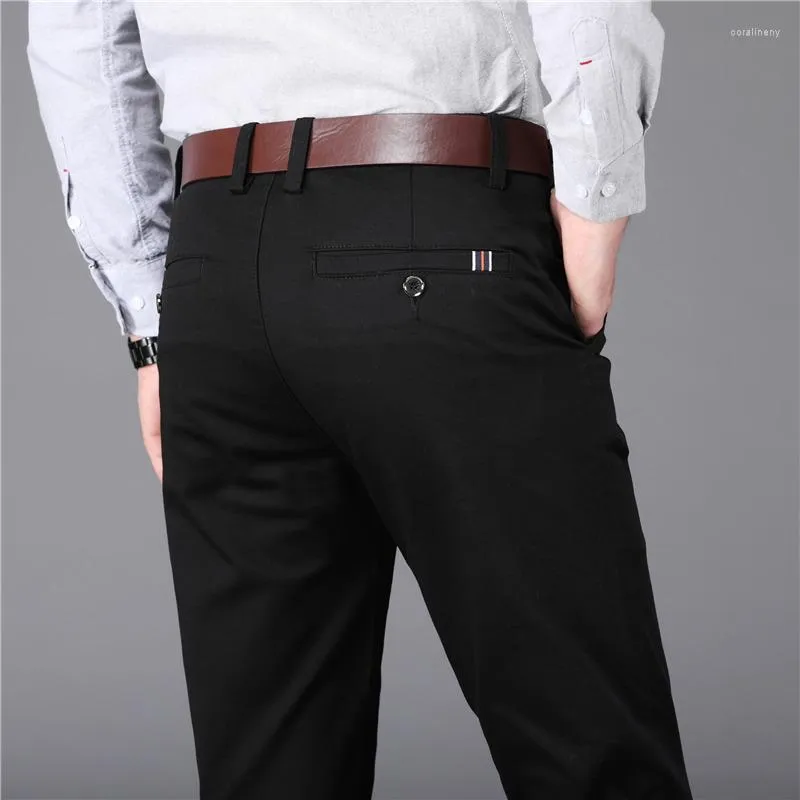 Men's Suits Wedding Dress 2023 Brand Suit Pants Male Good Quality Mens Straight Office Trousers Plus Size 40 42 44 46