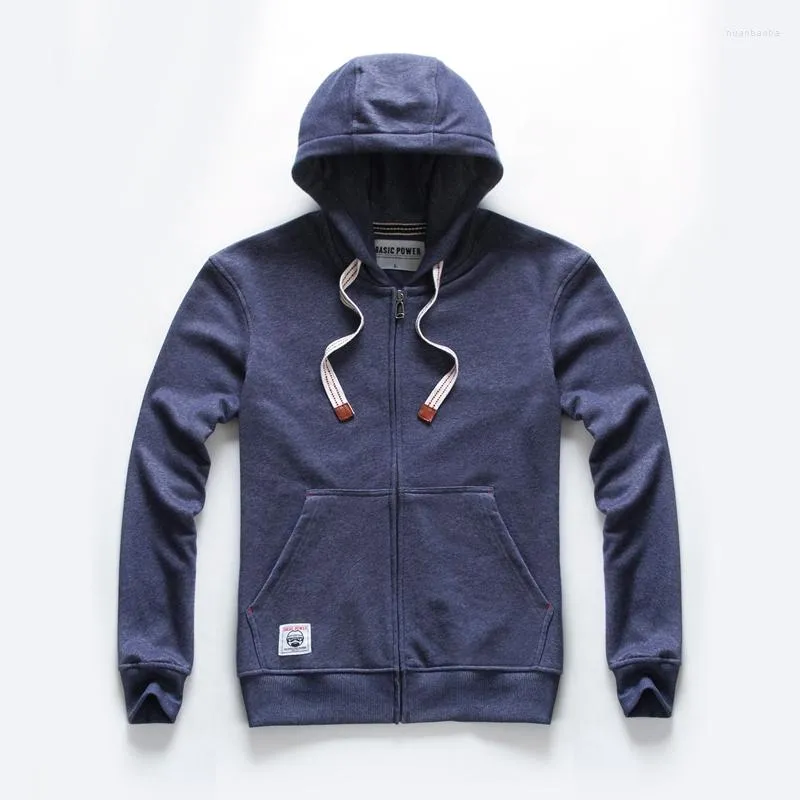 メンズパーカー2023ウィンターメンズシックユニセックスヒップホッププレーンクラシックコットンファブリックZipper MALE SIZE M-3XL