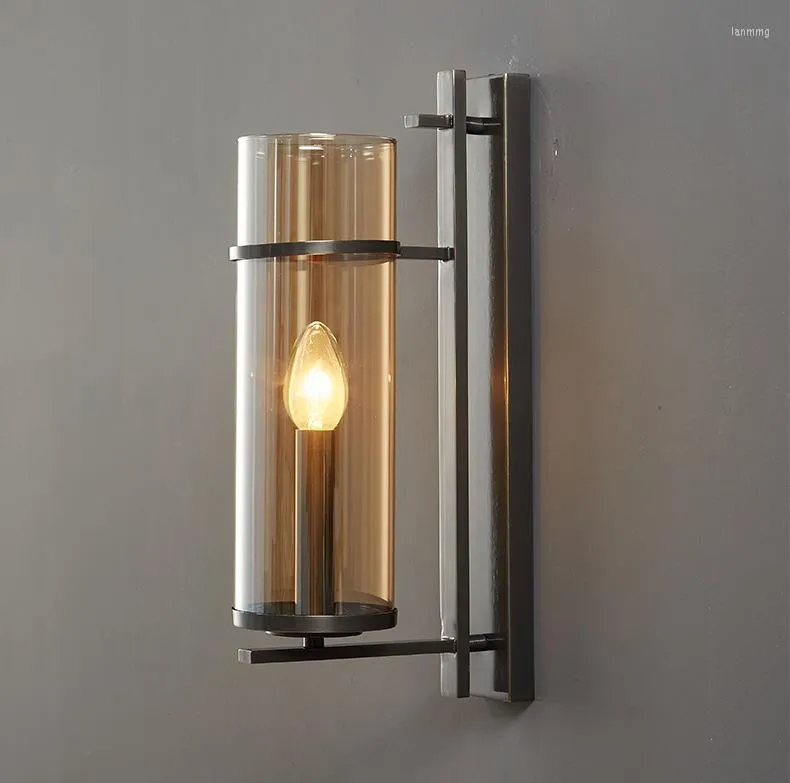 Duvar lambası Siyah Sconce Modern Kristal Yatak Mutfak Dekor Banyo Armatürleri Uzun Sconces Antler