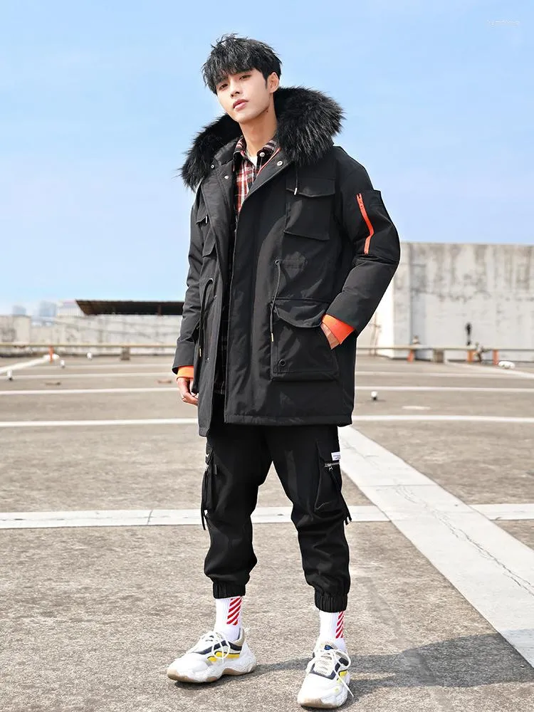 Korean long winter jacket online