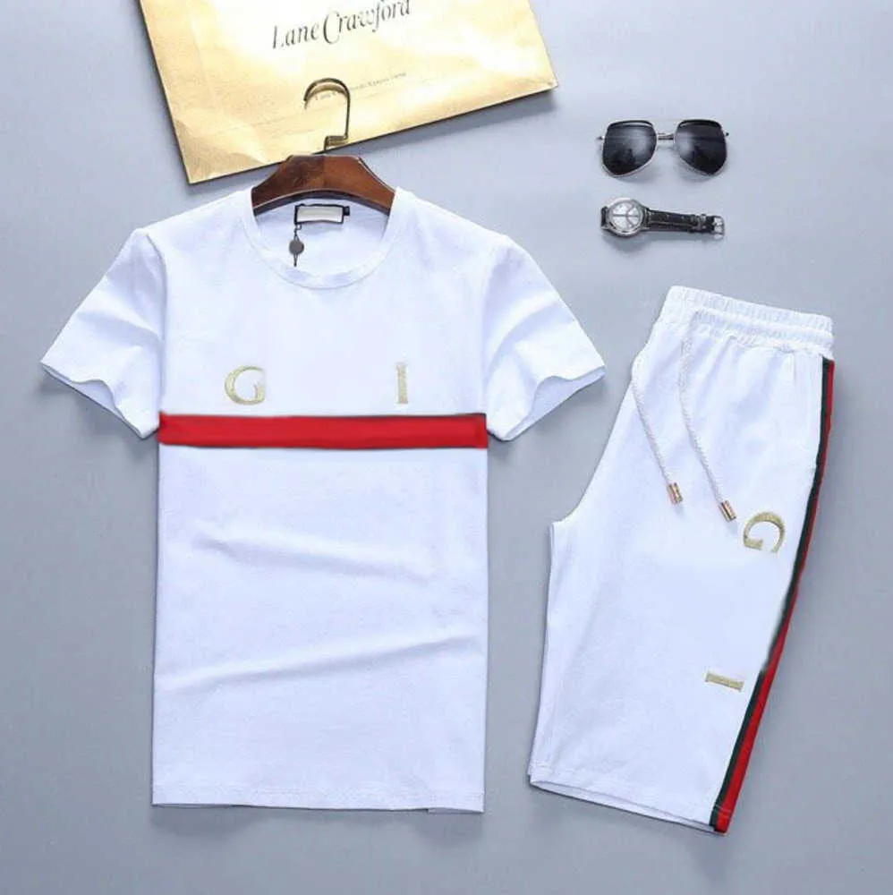 Męskie projektanci plażowe torby letnie garnitury 21SS moda T -koszulka nadmorskie koszule świąteczne szorty