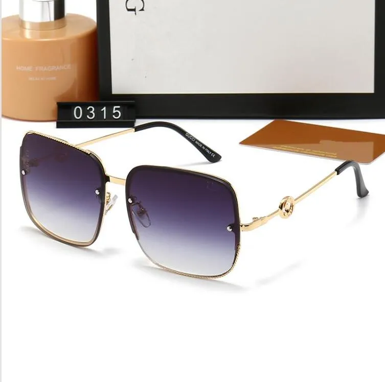 Designer solglasögon varumärkesglasögon utomhus nyanser bambuform ram klassisk dam lyx solglasögon för kvinnor v0315