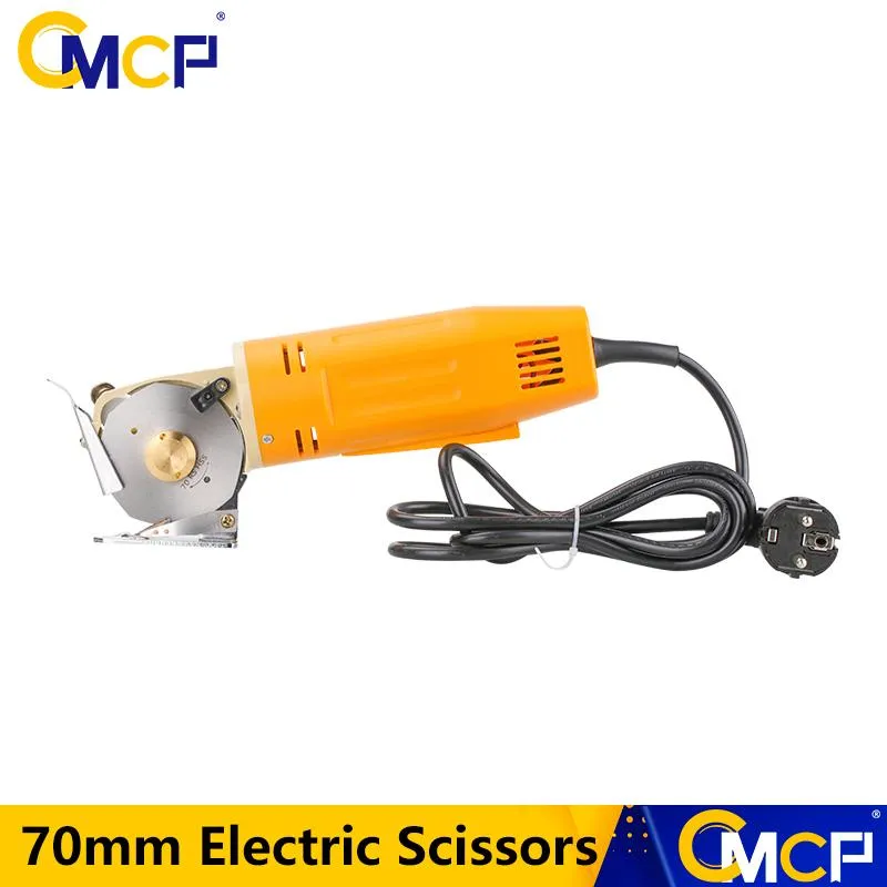 Schaar CMCP 70mm 170W elektriska sax 220V SHEARS TRECCH CUTER Tyg Skärmaskin Kitkläder Läder Tyg Skärverktyg