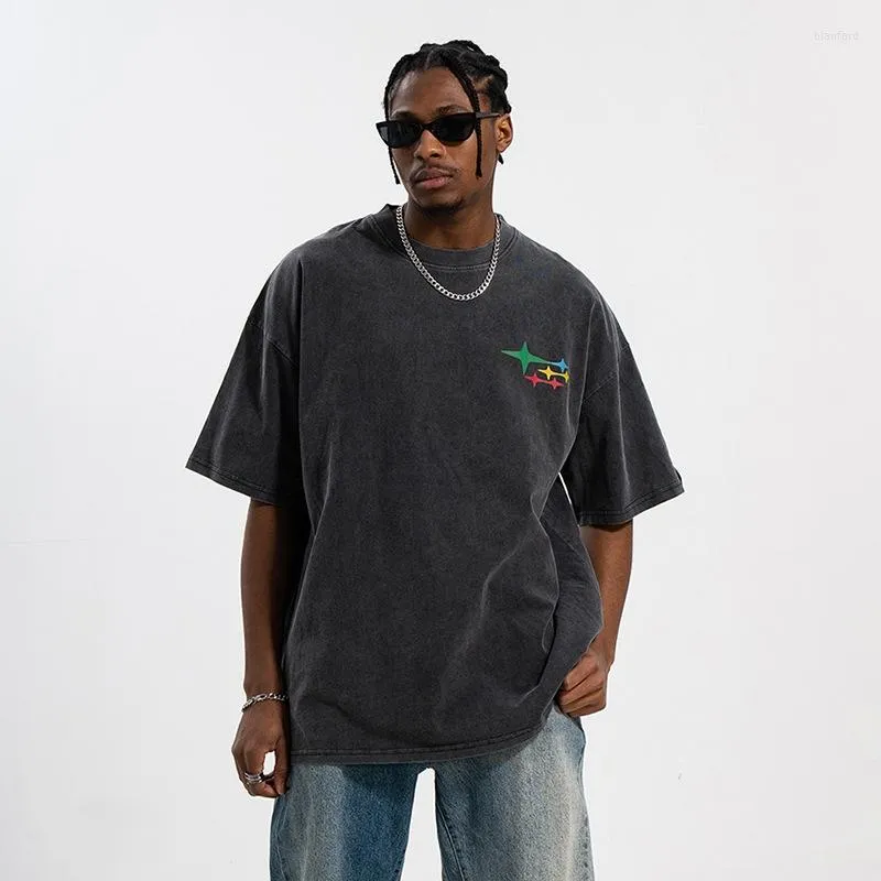 Camisetas Para Hombre Con Estampado De Hip Hop Camisetas Retro Lavadas Para Parejas Ropa De Calle De Verano Con Cuello Redondo Camisetas Holgadas De Algodon Camisetas Informales Para Hombre De 158 61 ...