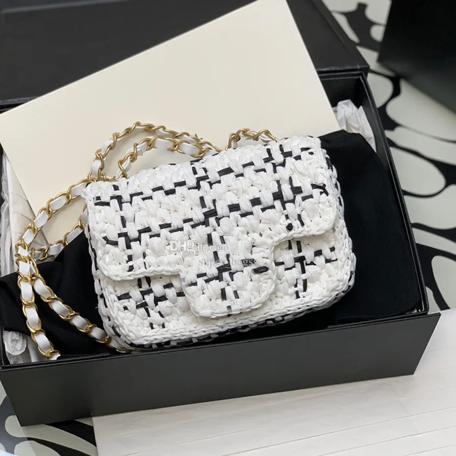 حقيبة مصممة Crossbody Bag Luxury Handbag 17cm Bag Bag حقيبة مسائية رائعة مع صندوق YC040