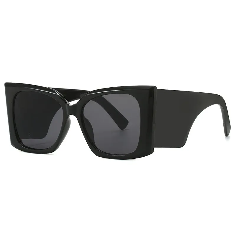 Grand cadre Fashion Classic Designer Sunglass For Men shades uv400 verres Polaroid polarisés luxe vintage Driving sun glass