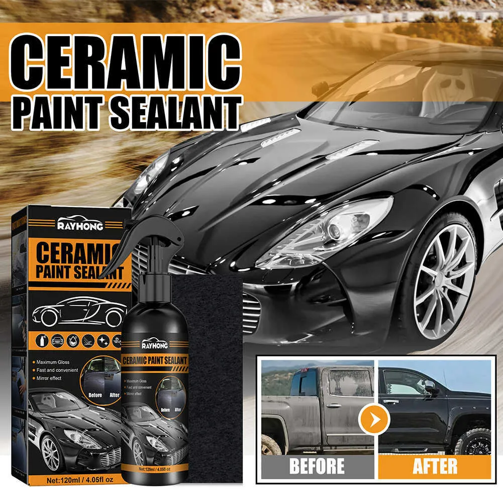 Ceramic Coating Kit: Anti Fog & Hydrophobic Car Paint Spray For