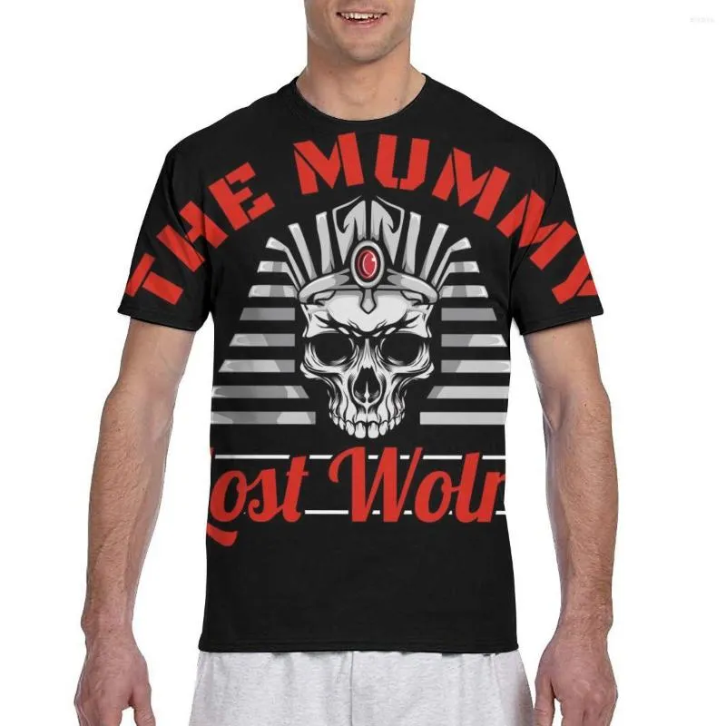 Heren t shirts de mummie farao met verloren wereld casual tee tops zomer mannen korte mouw streetwear mode mannelijke t -shirts