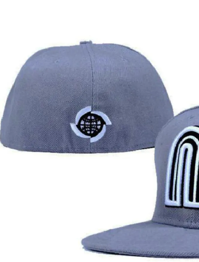 Pronto Stock Whacsale de alta qualidade A equipe esportiva mexicais montada em chapéus de campo em chapéus de campo Tamanho completo do design 7- Tamanho 8 de beisebol ajustado Gorra Casquette A5