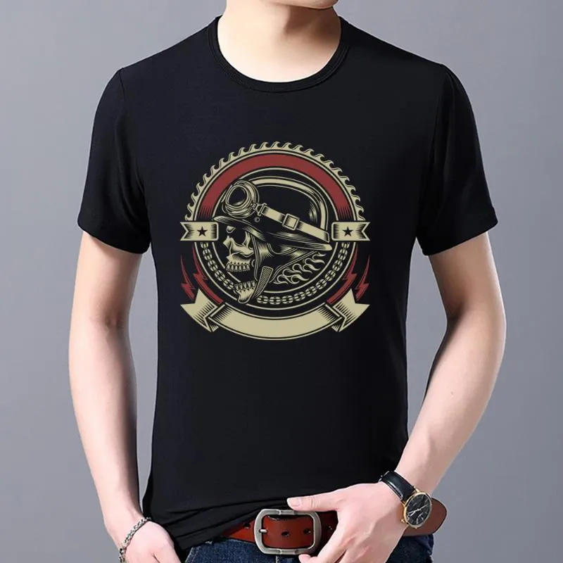 T-shirts pour hommes T-shirt été Pirate crâne motif imprimé chemise décontracté voyage sport respirant séchage rapide haut col rond