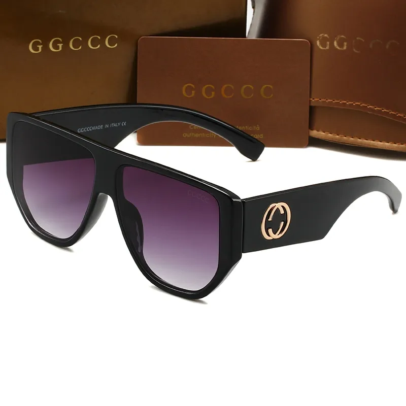 2023 Luxury Fashion Summer GGities Sunglasses For Women GGities Sun Glasses Oval Style Anti-Ultraviolet Retro Plate Plank Frame Fashion Eyeglasses Random Box 2920