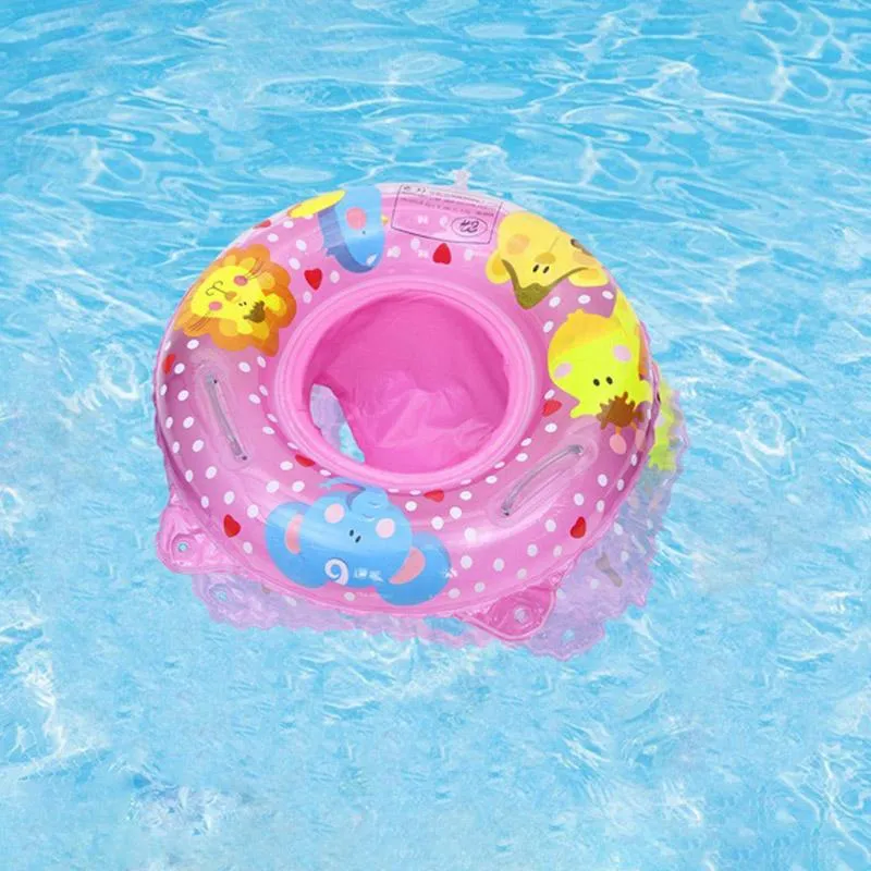 Vida Vida Bóia Baby Kids Infant Lifebuoy Piscina Ringos Flutuar Folutas Anel de Tubo Influível