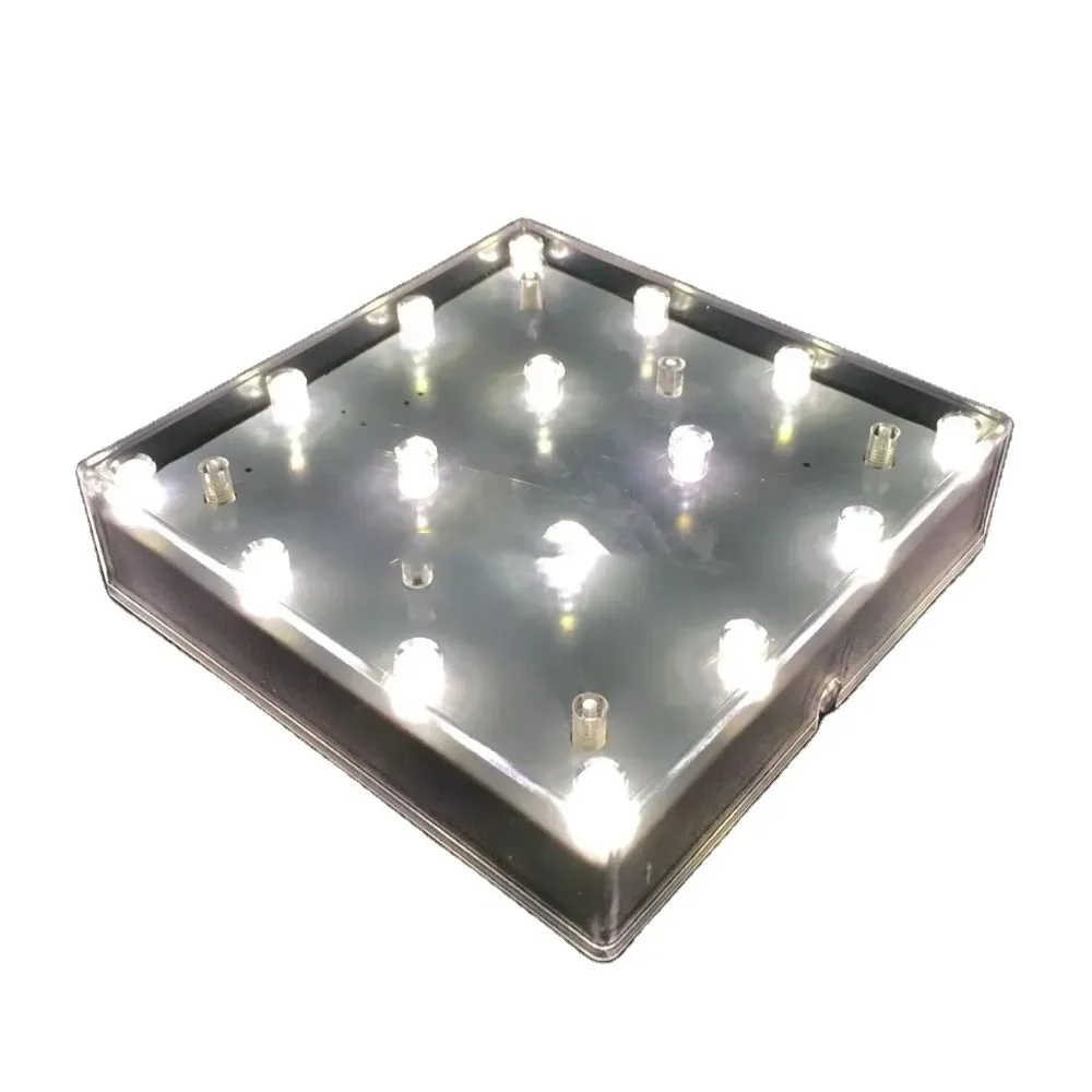 Base Luminosa A LED Da 5 Pollici A Forma Quadrata Vaso / Base A Luce Bianca Da 16 LED Centrotavola Nuziale, Base Luminosa Display A Cristalli Imake882 Da 16,13 € | DHgate