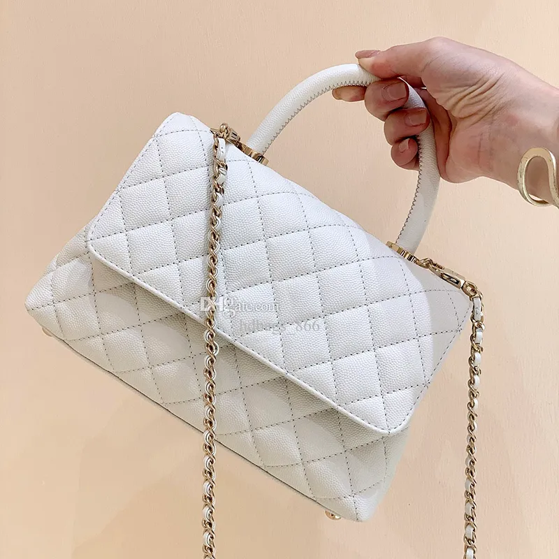 Designer Chain Bags Luxury Shoulder Bag Genuine Leather Handbag 24CM High Imitation Crossbody Bag With Box ZC025 From 351 76 DHgate