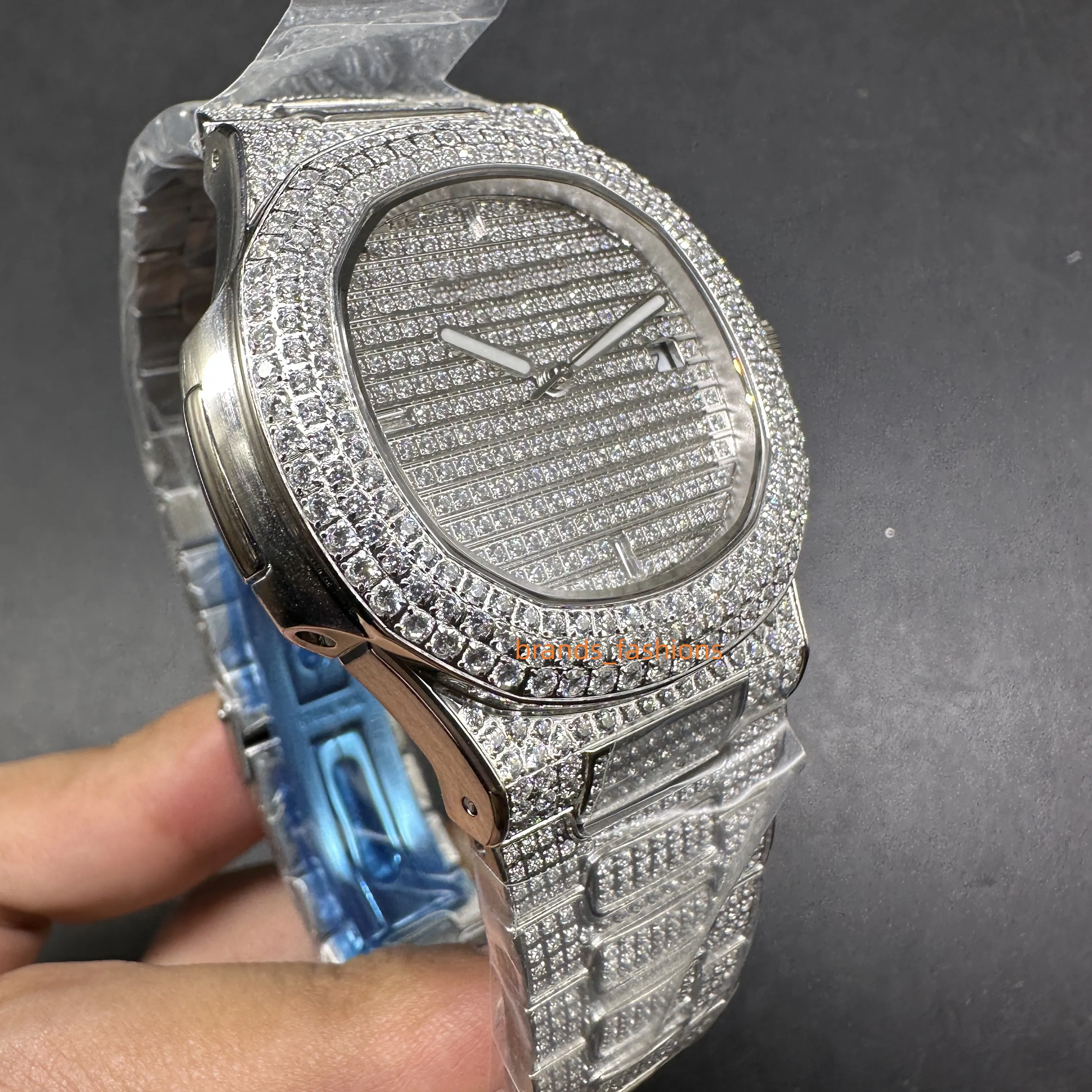Ice Cz Diamond Watch